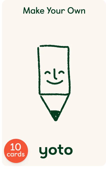 Make Your Own Cards (Pack of 10)